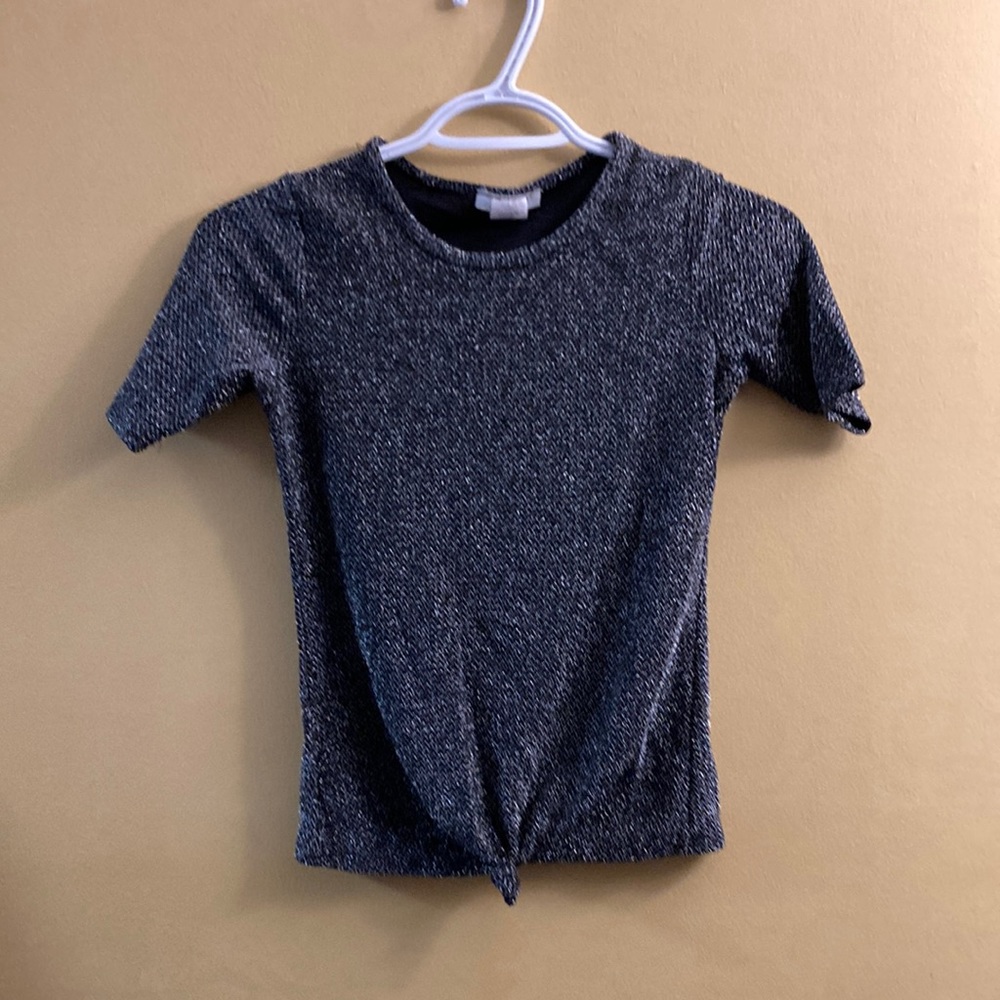 Pinc premium black and silver blouse